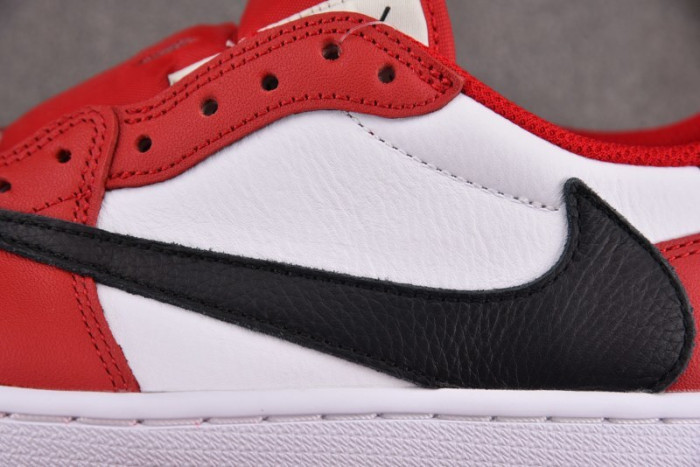 Travis Scott x AIR Jordan 1 Retro Low OG SP White Red DM7866-101