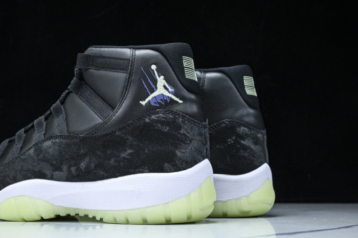 Air Jordan 11 Retro Black Barely Volt (GS) IB1378-001
