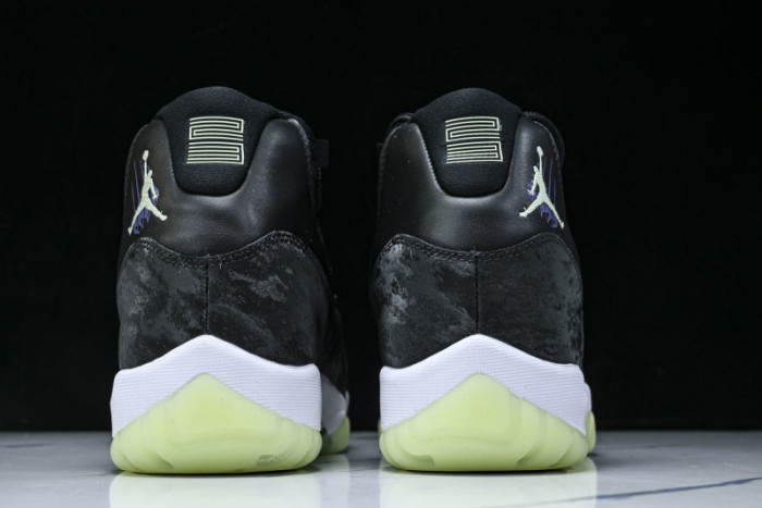 Air Jordan 11 Retro Black Barely Volt (GS) IB1378-001