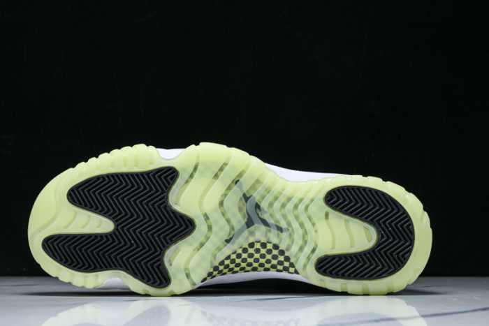 Air Jordan 11 Retro Black Barely Volt (GS) IB1378-001