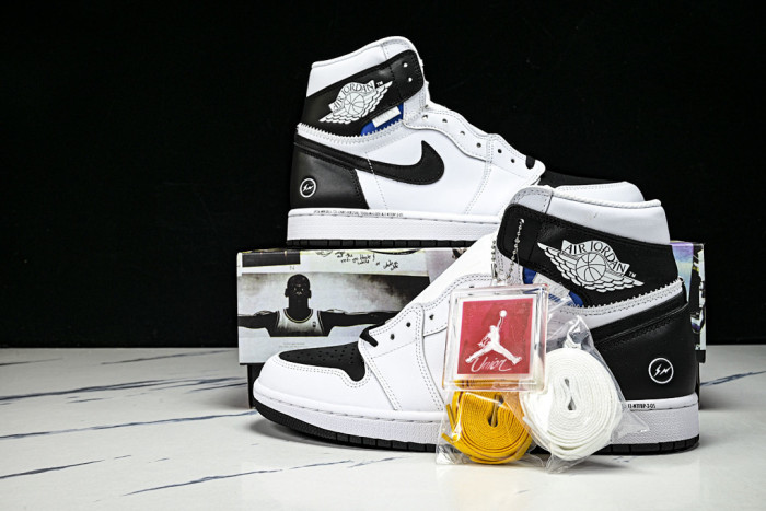 Union x Fragment x Air Jordan 1 High OG White / Black II7282-100